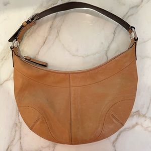 Coach crescent bag brown